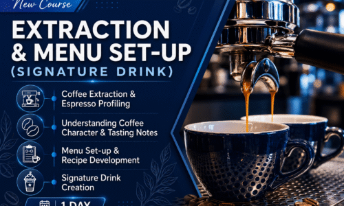 Extraction & Menu Set-up (Signature Drink)